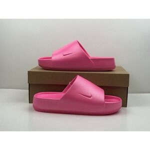 Nike Calm Slide Se Women's Size 10 Hyper Pink/Hyper Pink FV5940-600